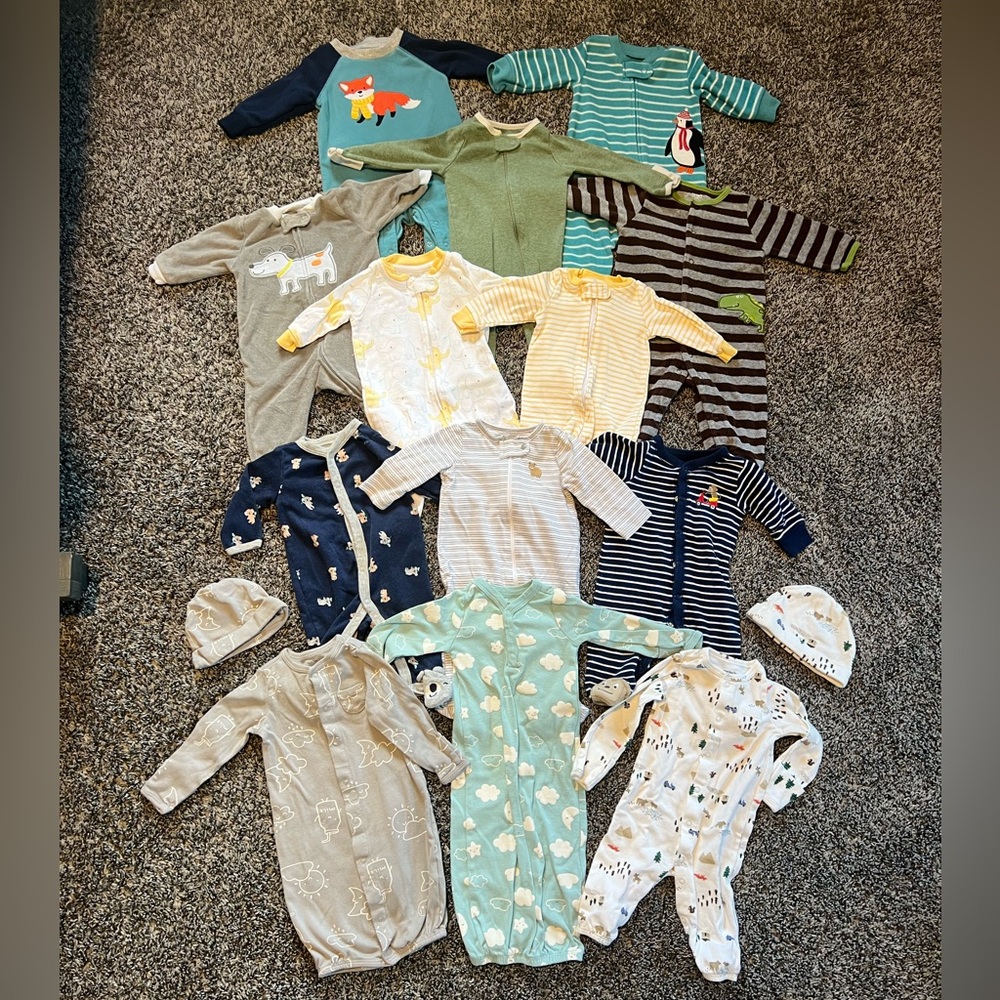 3mo Baby Sleeper Bundle of 13